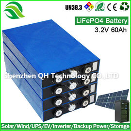 LFP Battery Rechargeable High Power Prismatic Solar storage 3.2V 60Ah LiFePO4 Batteries Cell