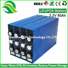 China Manufacturer Family Use Portable Power HEV/EV/RV Prismatic Lithium ion 3.2V 80Ah LiFePO4 Batteries Cell